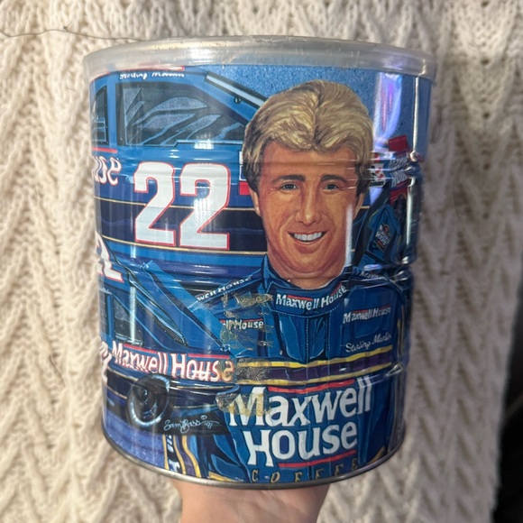 Maxwell House Other - Vintage Maxwell House #22 NASCAR Coffee Tin – Sterling Marlin & Junior Johnson